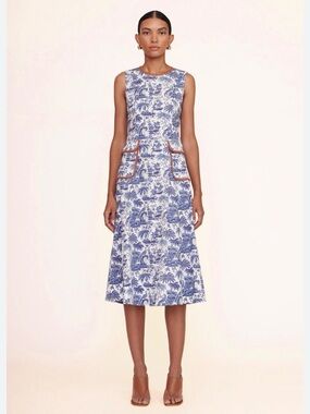 Staud Bait dress in Toile Whiskey